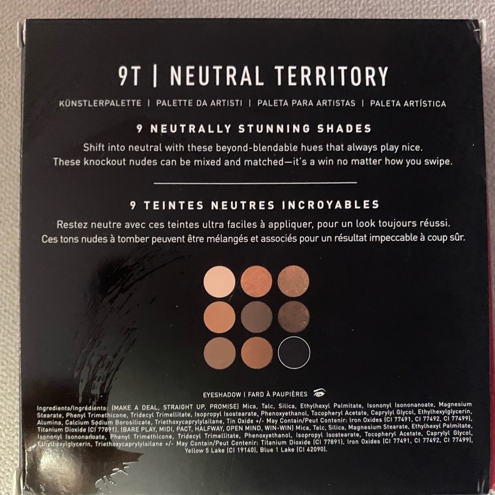 Morphe 9T neutral eyeshadow palette
